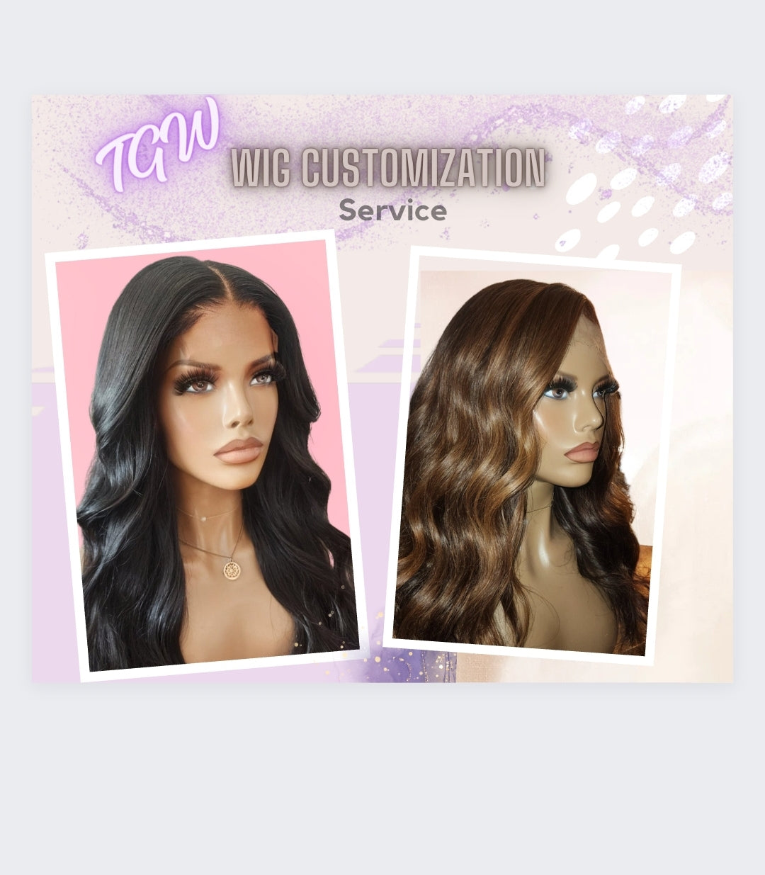 Wig Construction/Customization *add on – thegymwig